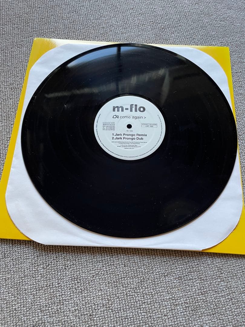 m−flo come again レコード　入手困難　エムフロー