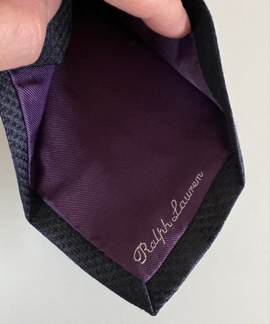 Ralph Lauren Purple Label 未使用ネクタイ 箱付
