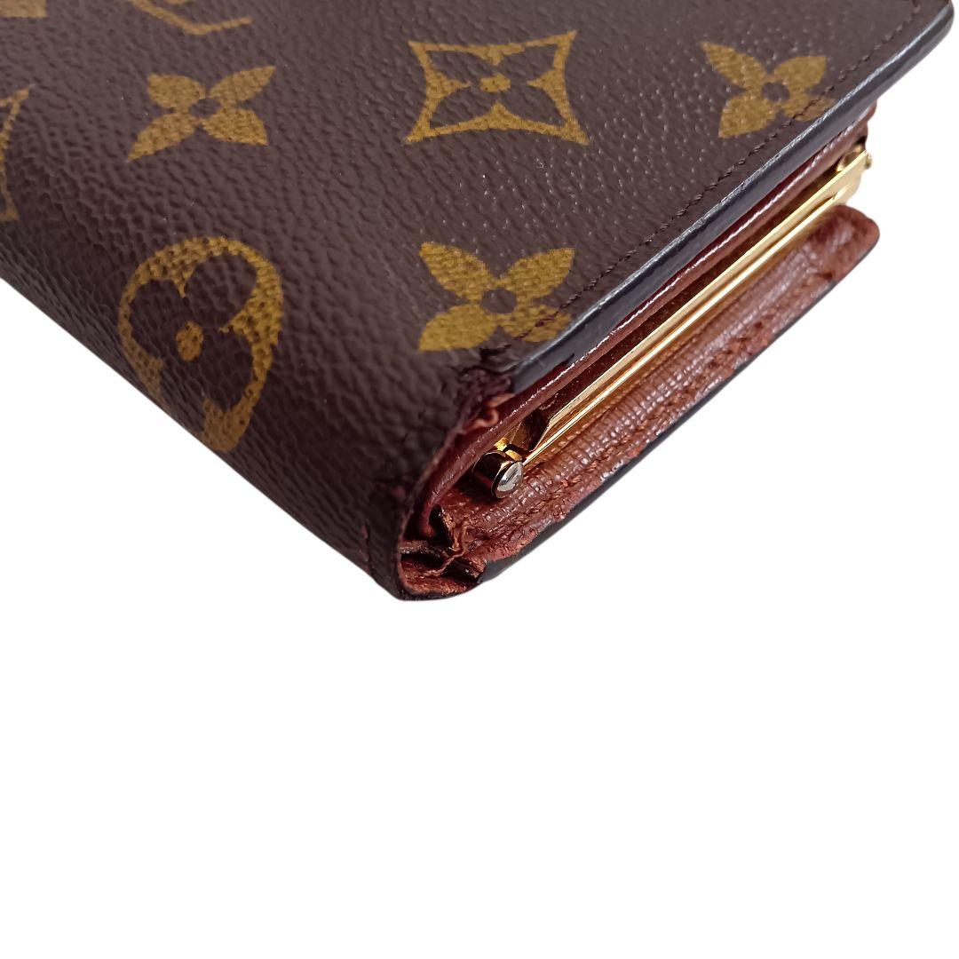 ルイヴィトン モノグラム ポルトフォイユ ヴィエノワ がま口　財布