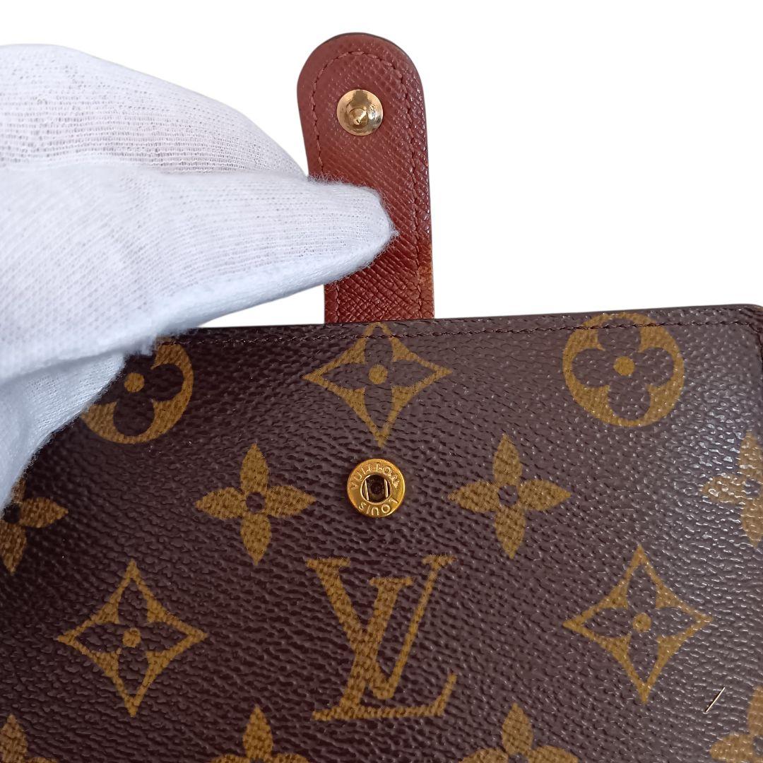 ルイヴィトン モノグラム ポルトフォイユ ヴィエノワ がま口　財布