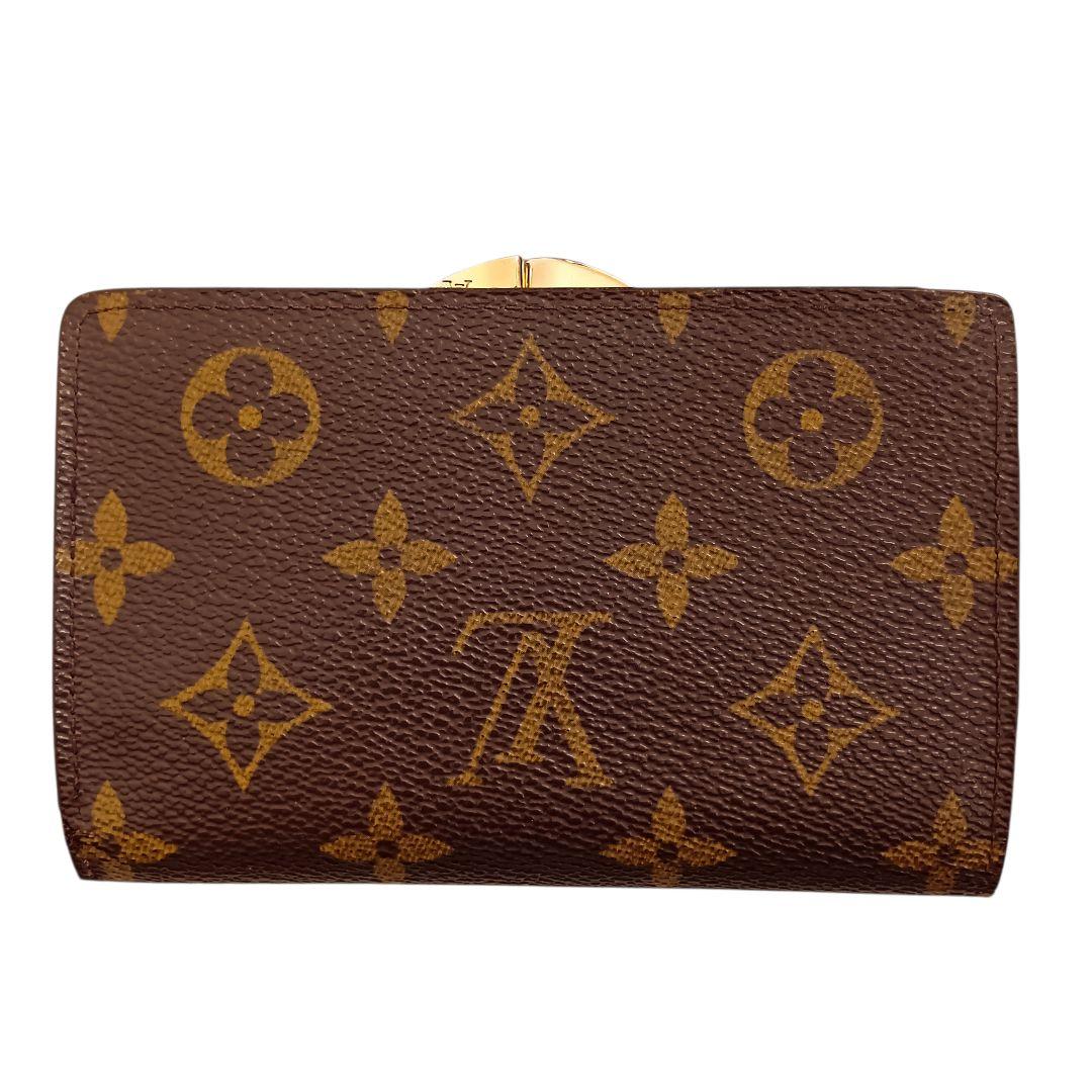ルイヴィトン モノグラム ポルトフォイユ ヴィエノワ がま口　財布