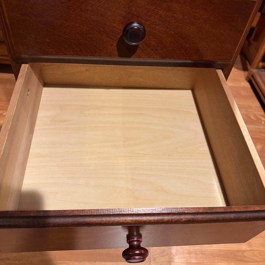 起立木工 6段チェスト サイドチェスト ヴィンテージ家具