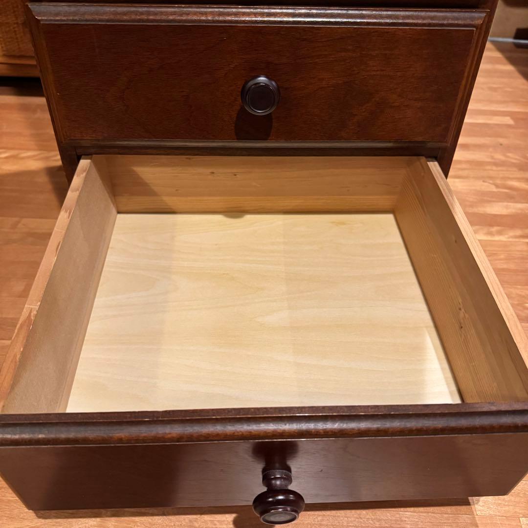 起立木工 6段チェスト サイドチェスト ヴィンテージ家具