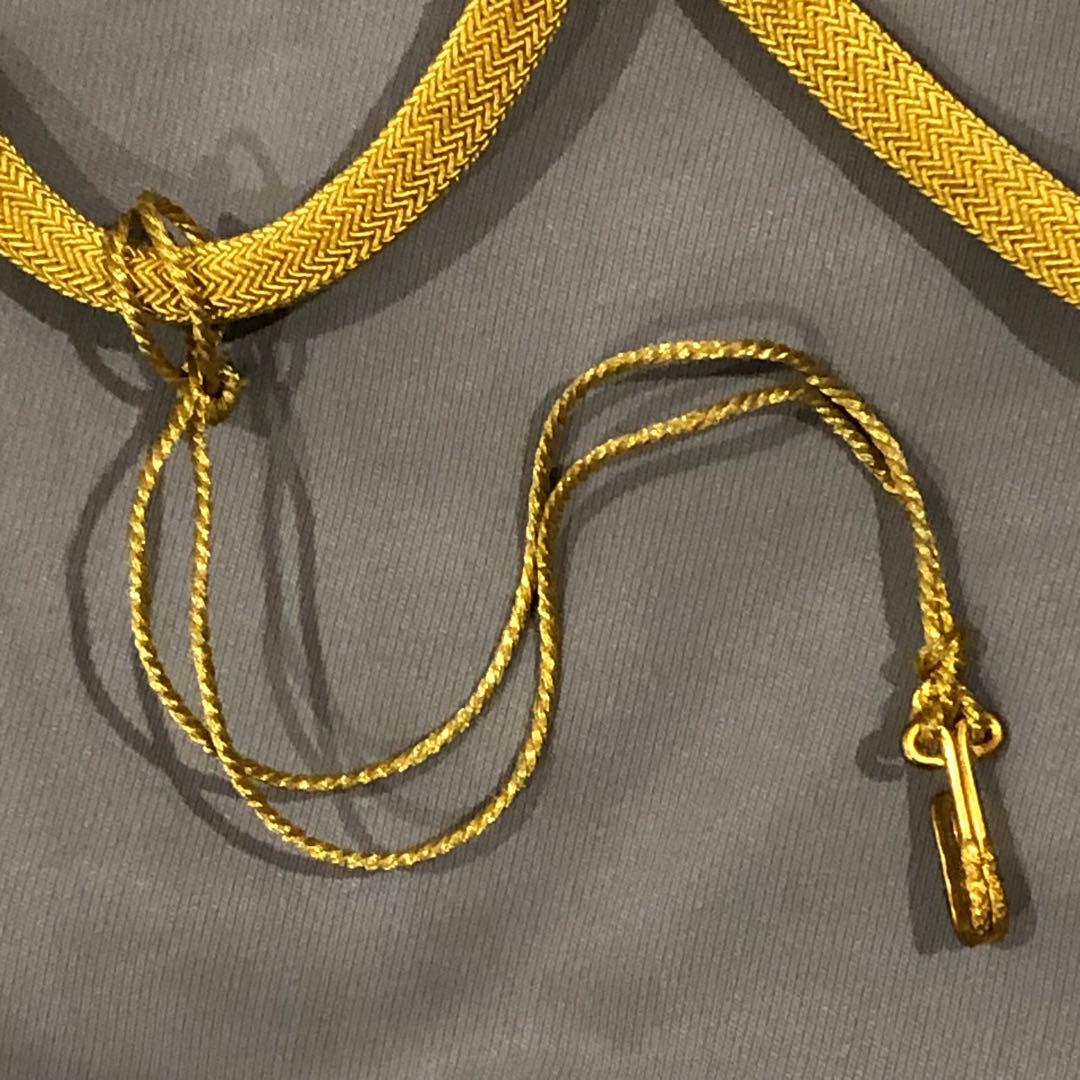 【送料無料・レア】 日本軍 陸軍 参謀飾緒 中将閣下御遺品 将官 箱付 天保銭組