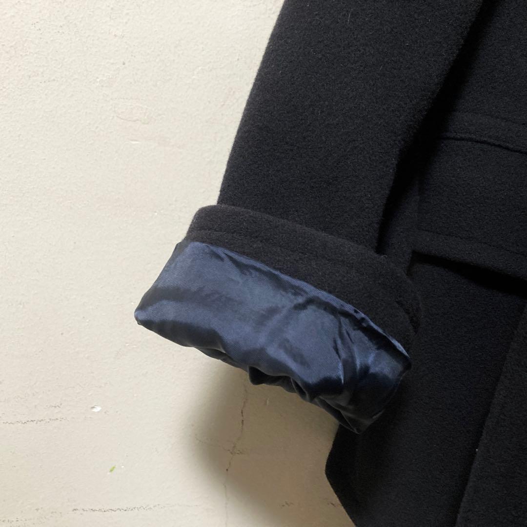 美品 ポロラルフローレン ピーコート ウール ビジネスコート チェスターコート