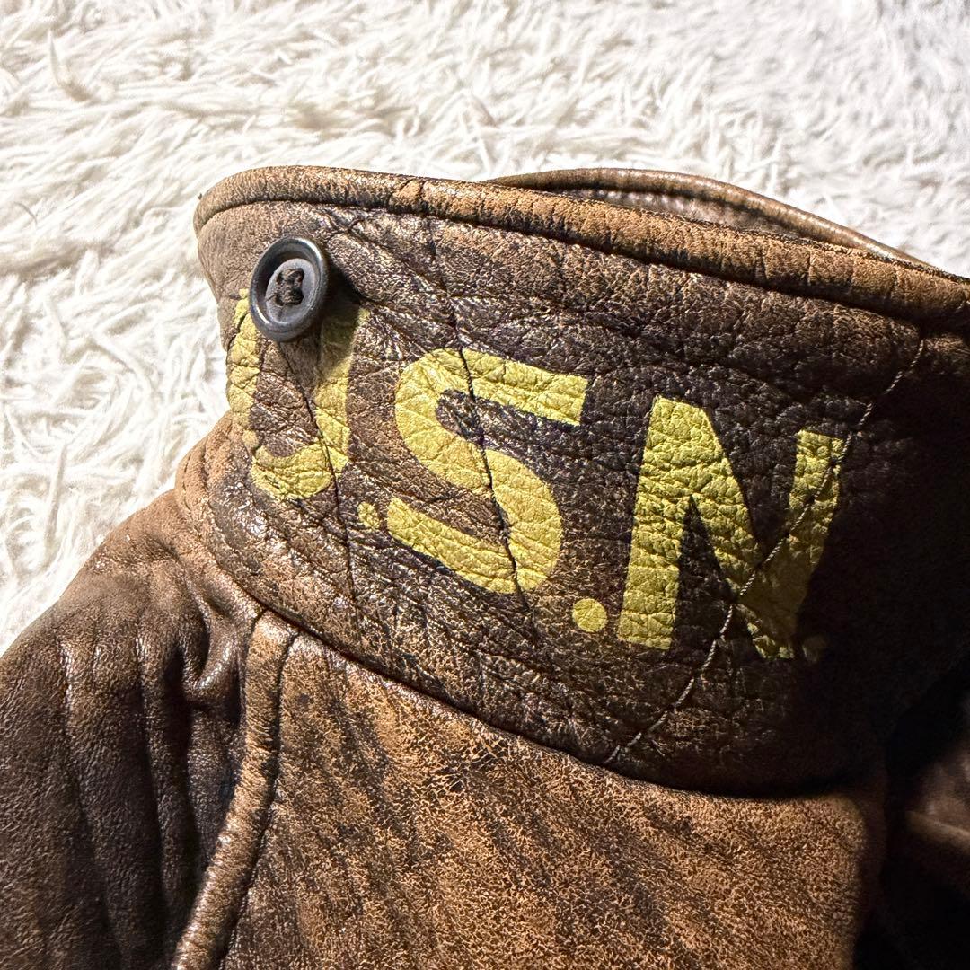 【雰囲気抜群】AVIREX フライトジャケット　 G-1 トップガン　羊革