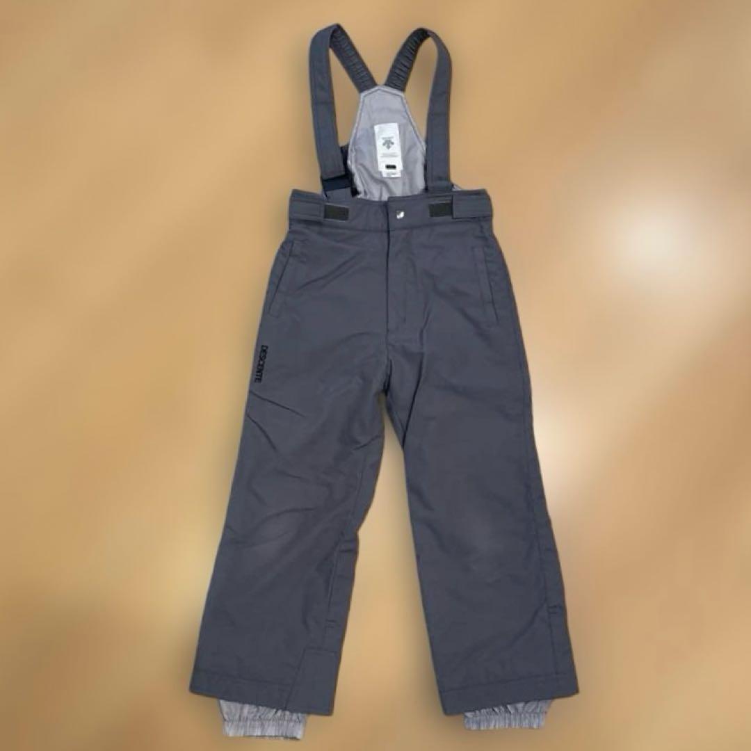 DESCENTE スキーウェアセット 130㎝ 男の子 長さ調節機能付