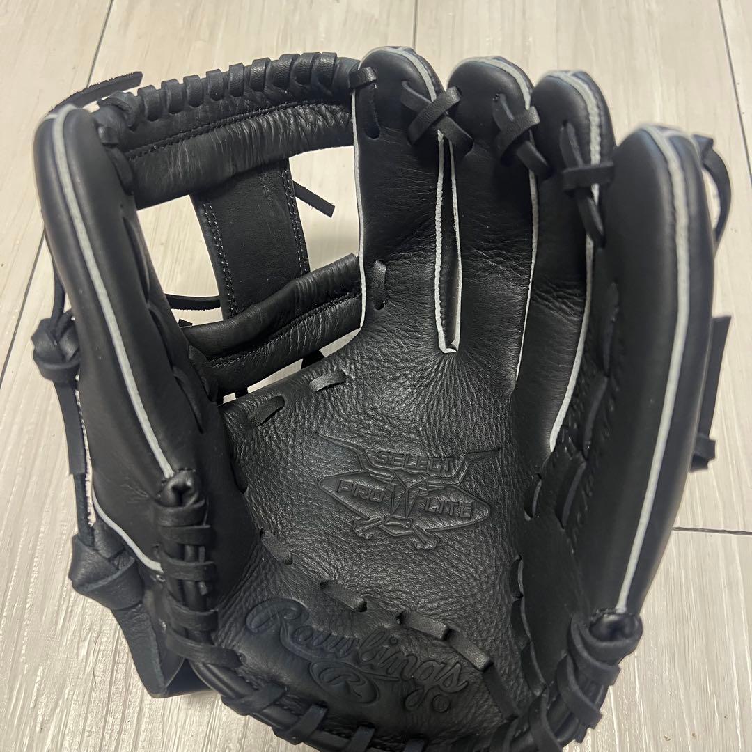 【タグ付き未使用品】一般軟式・グローブ ローリングス 内野用・大人用 ブラック