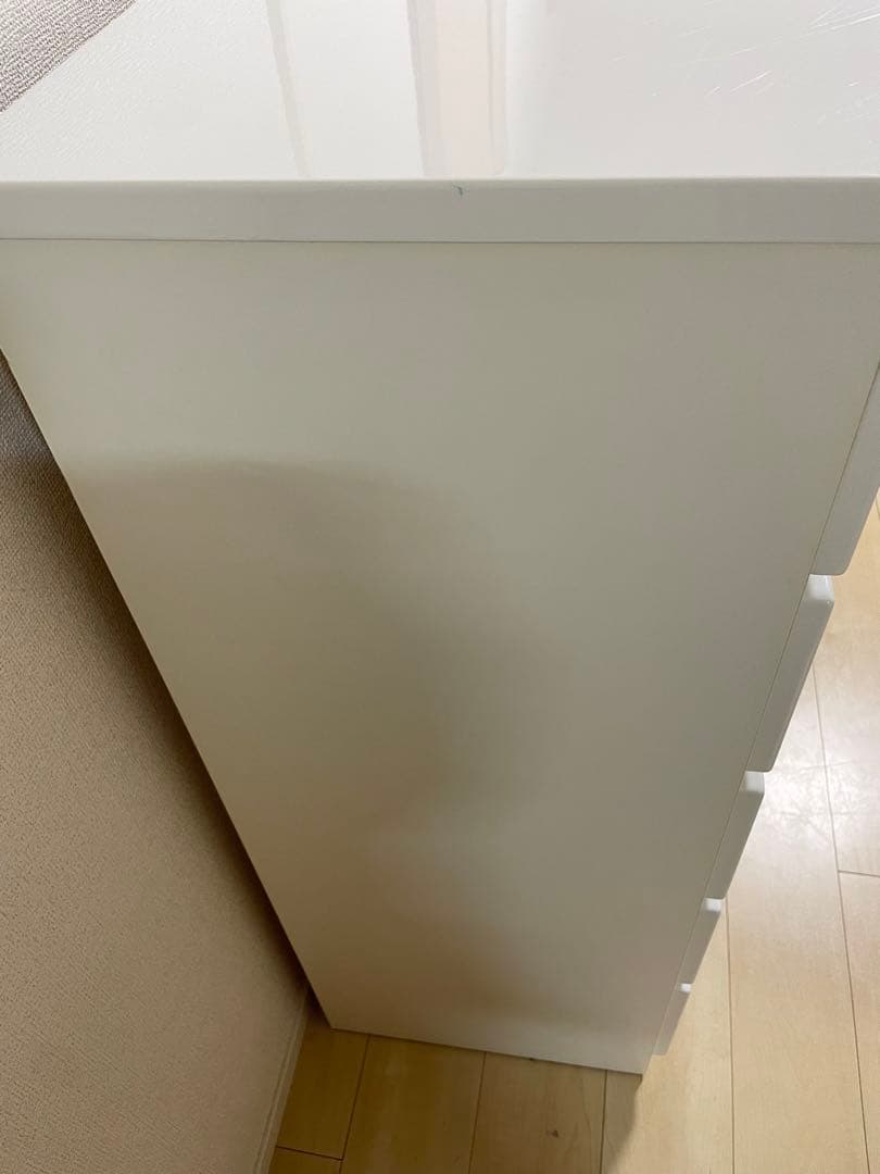 送料込み　ニトリ　ホワイトチェスト　５段