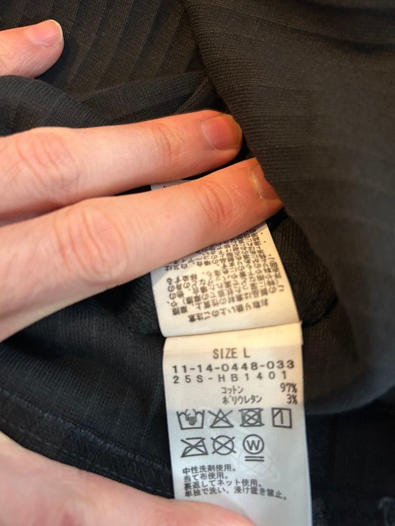 トップス FUTURE ARCHIVE AGAING LIB LONG SLEEVE