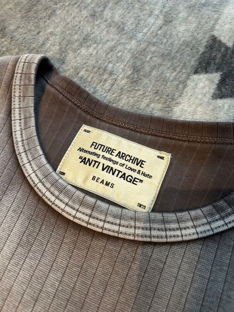 トップス FUTURE ARCHIVE AGAING LIB LONG SLEEVE