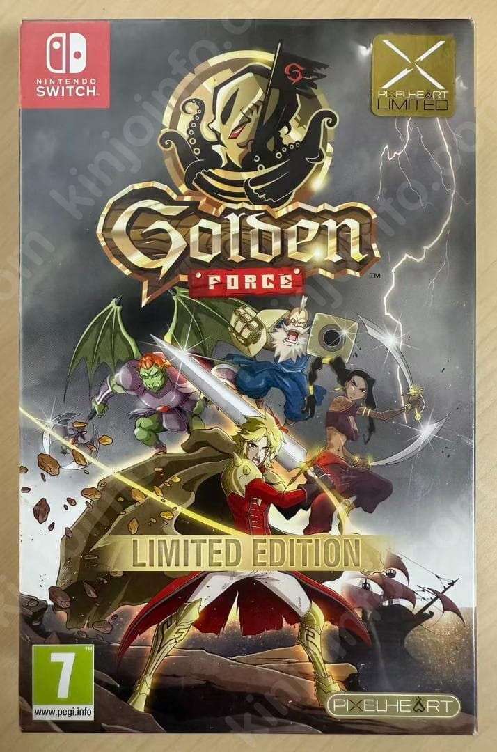 Golden Force 【新品未開封・Switch北米版】