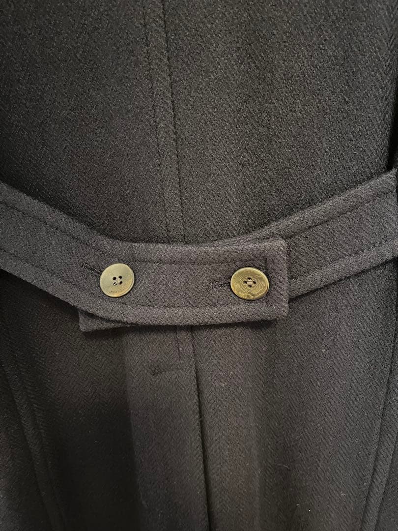 east　ボリオリ　ネイビー　チェスターコート