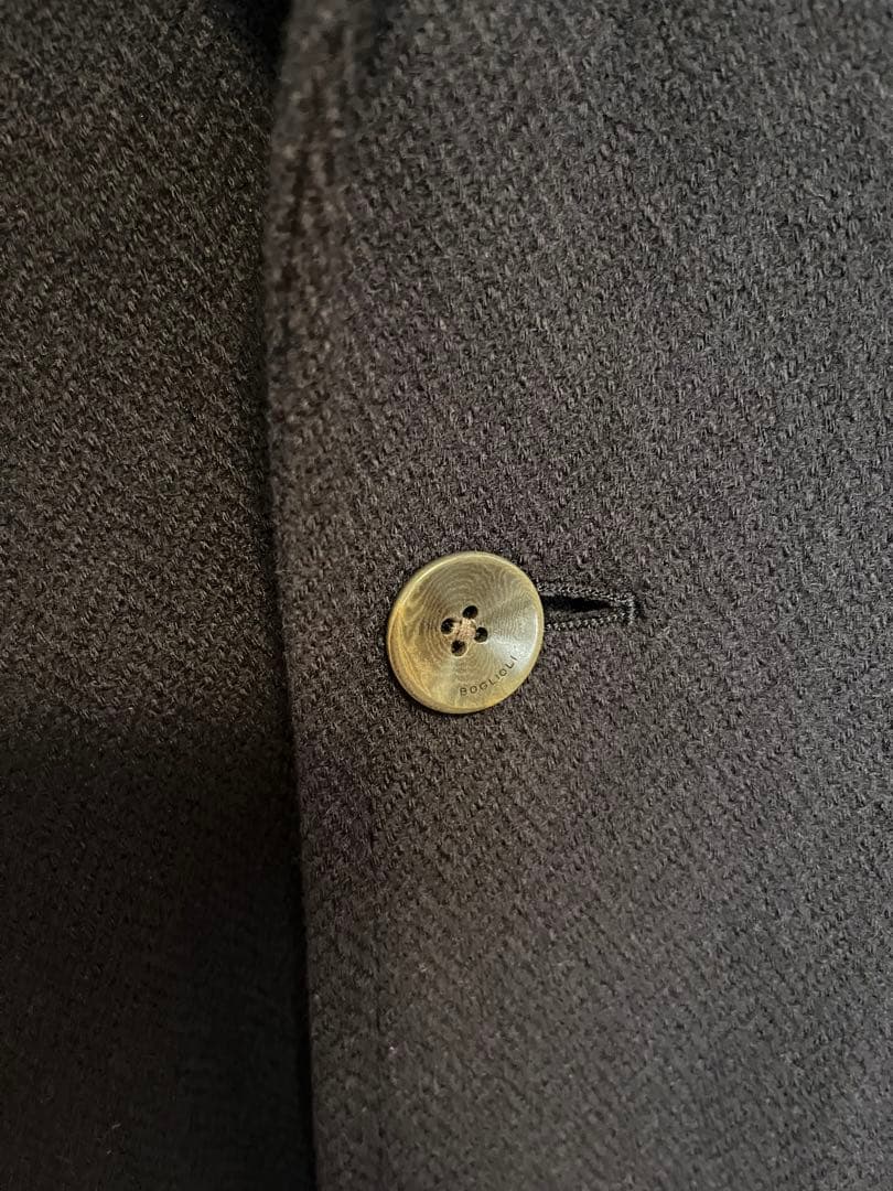 east　ボリオリ　ネイビー　チェスターコート