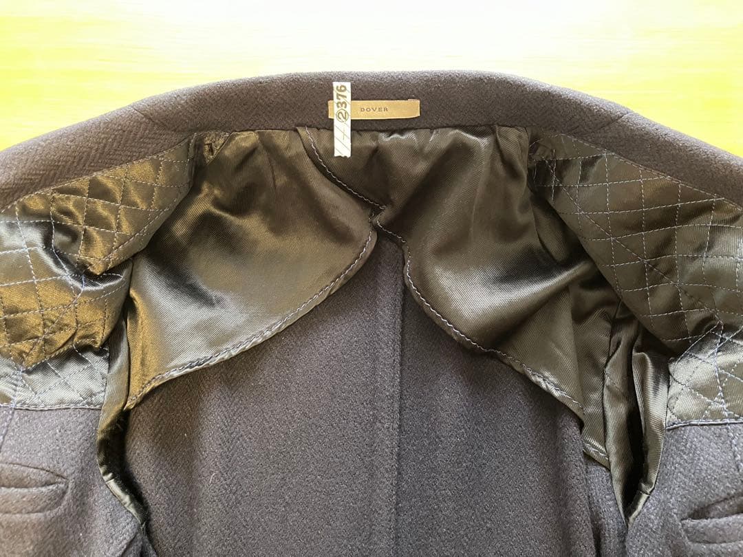 east　ボリオリ　ネイビー　チェスターコート