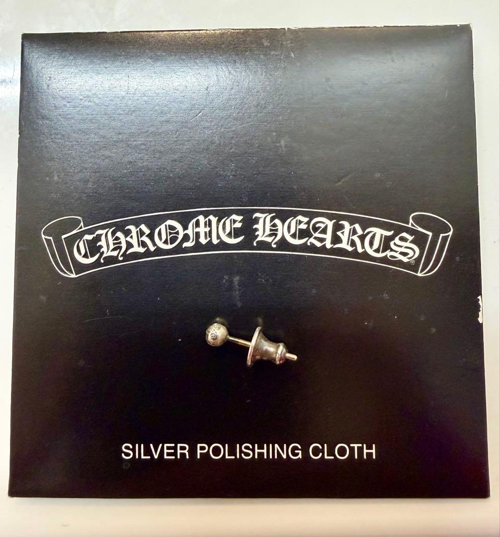 2*.様 CHROME HEARTS ミニ クロスボール ピアス クロムハーツ