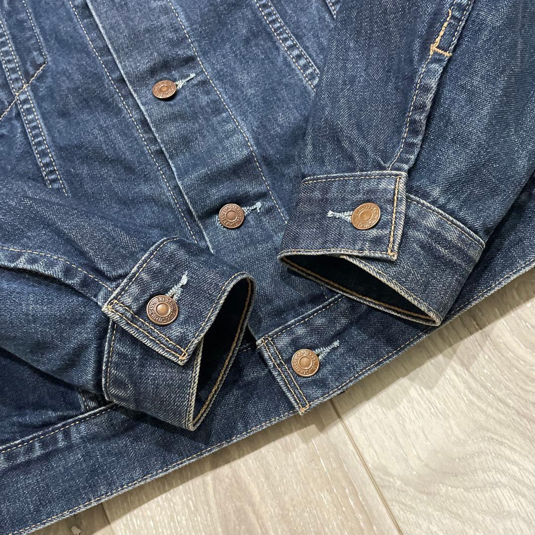 濃紺 00s ユーロ Levi's 70500 XL デニムジャケット 4th