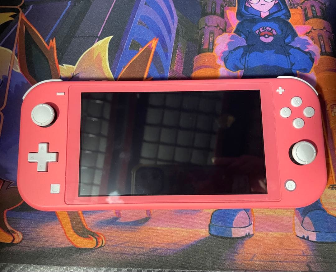 Nintendo Switch Lite コーラル ACアダプターなしケース付き