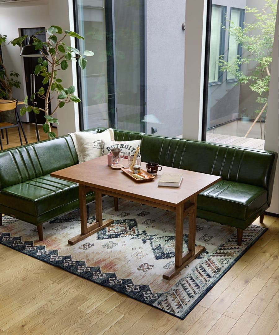 niko and… クラシックダイナー　ソファベンチ　ソファカウチL セット