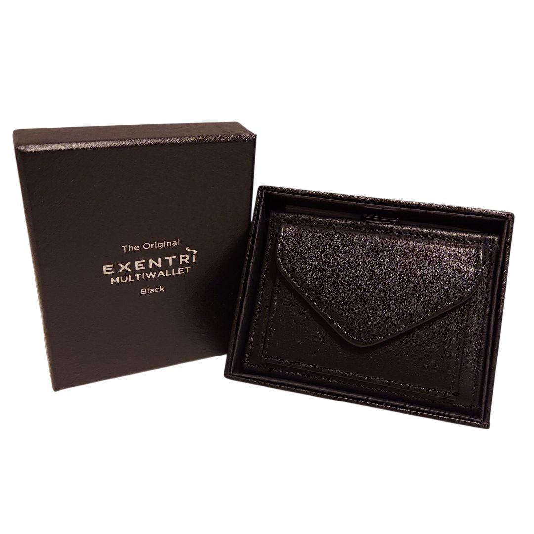 【美品】EXENTRI マルチウォレット 小さい財布 小銭入れ RFID