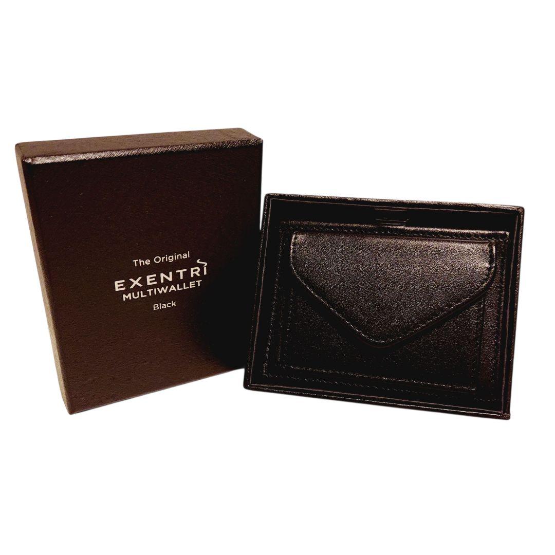 【美品】EXENTRI マルチウォレット 小さい財布 小銭入れ RFID