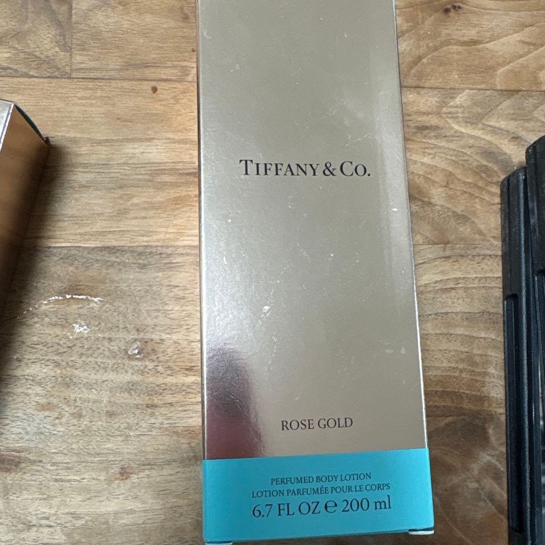 Tiffany ROSE GOLD ボディローションとハンドクリームセット
