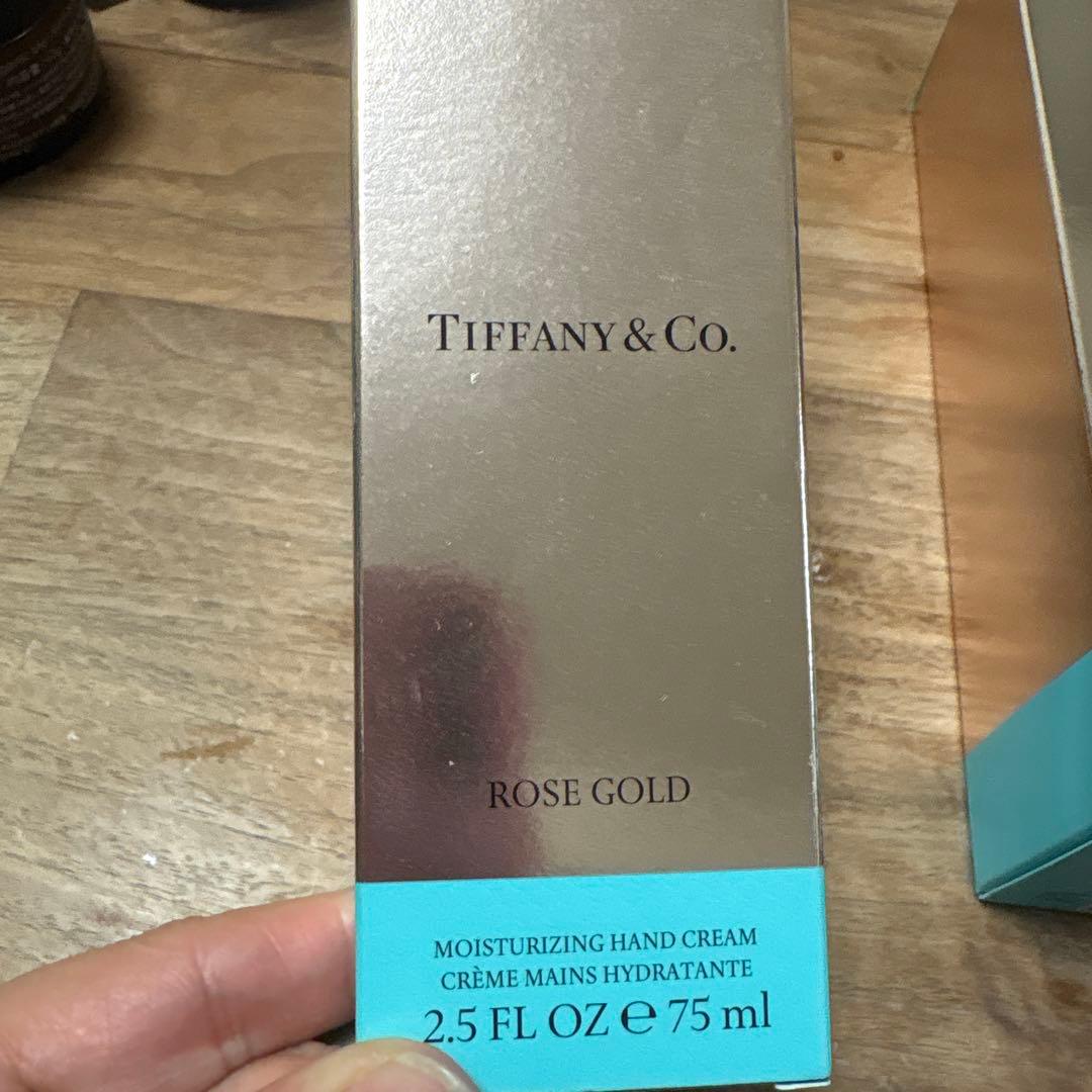 Tiffany ROSE GOLD ボディローションとハンドクリームセット