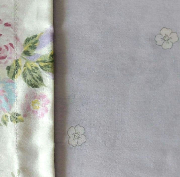 新品新入荷★薔薇と薄いパープルリボンシングル掛け布団カバー・枕カバーシーツの３点