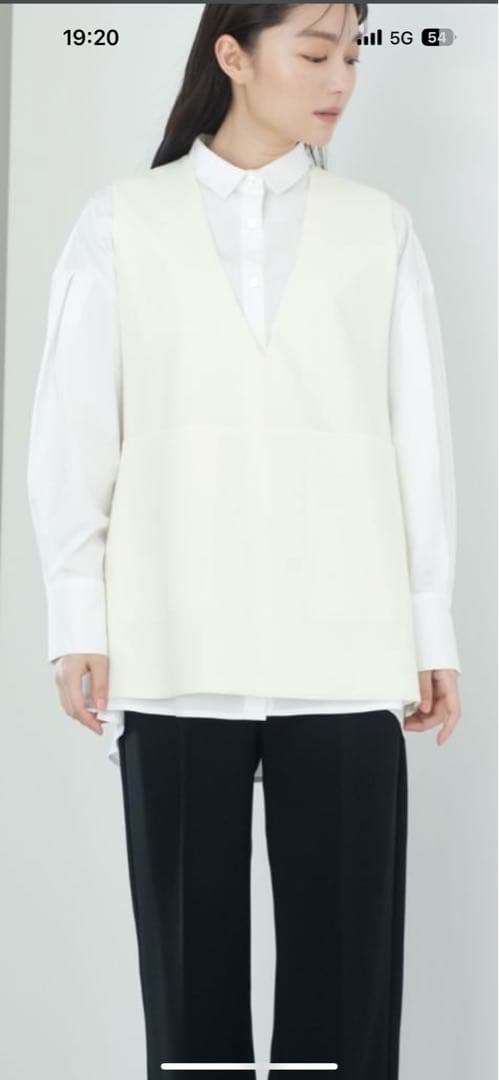 maison de Dolce ウォッシュwニットベスト　未使用