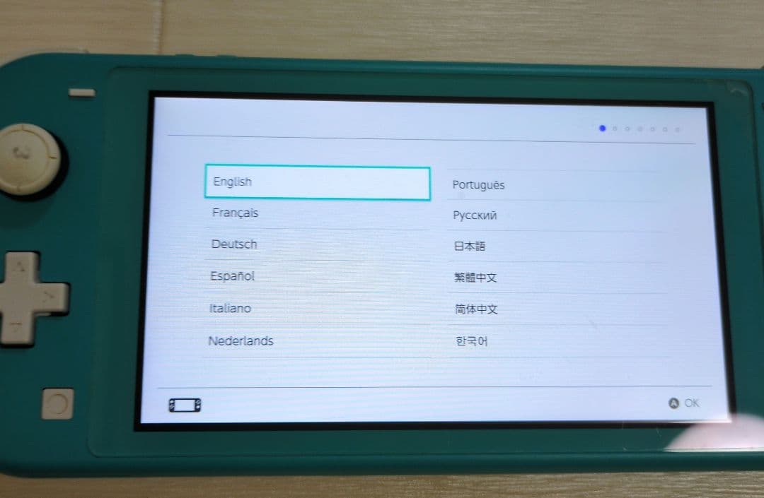 ジャンク　Nintendo Switch Lite 本体のみ　ターコイズ
