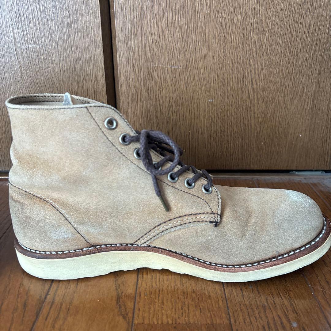 REDWINGレッドウィングスウェードブーツ8167US8ハーフ