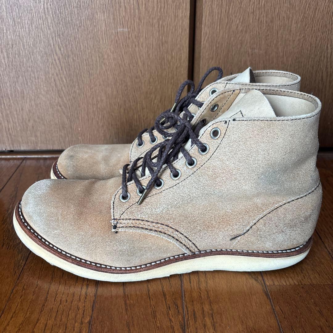 REDWINGレッドウィングスウェードブーツ8167US8ハーフ