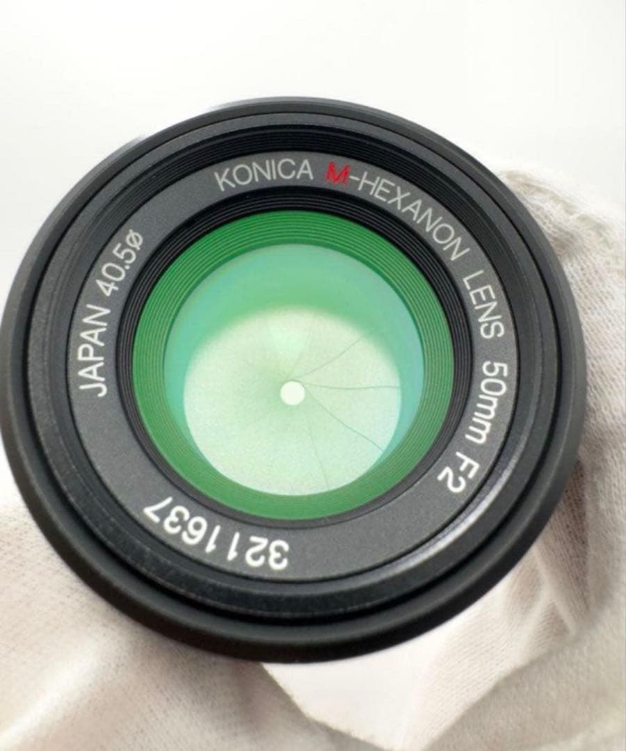 Konica M-Hexanon 50mm F2 Leica Mマウント