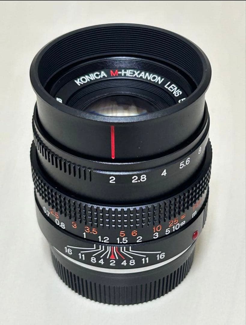 Konica M-Hexanon 50mm F2 Leica Mマウント