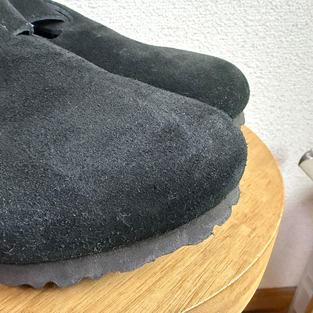 極美品◯BIRKENSTOCK BOSTON ボストン ブラックレギュラー 40