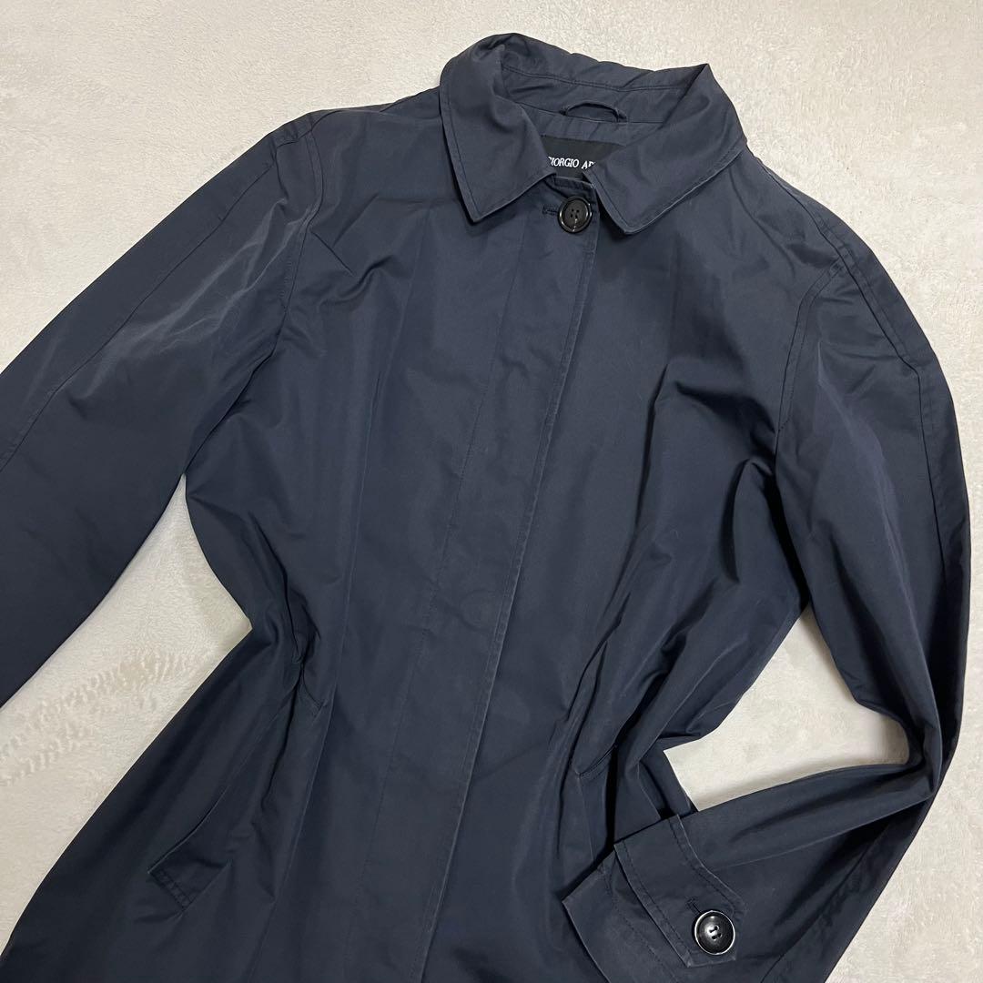 GIORGIO ARMANI ジョルジオ アルマーニ ステンカラーコート 40