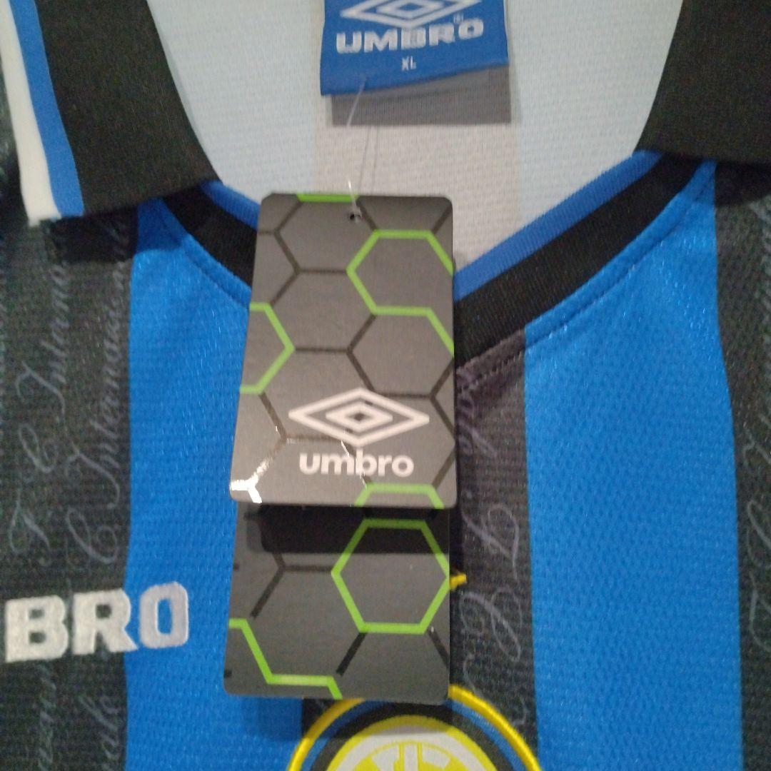 NIKE　 Intel　95/96s インテルミラノ レコバ　ユニフォーム 復刻