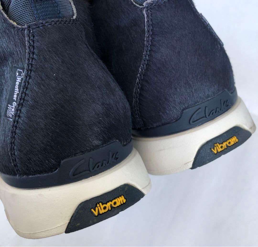 27.5 Clarks Heather Grey Wall オリジナルズ