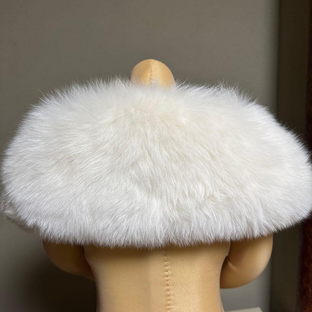 Haruta　成人式　ショール　SAGA FURS 毛量多い