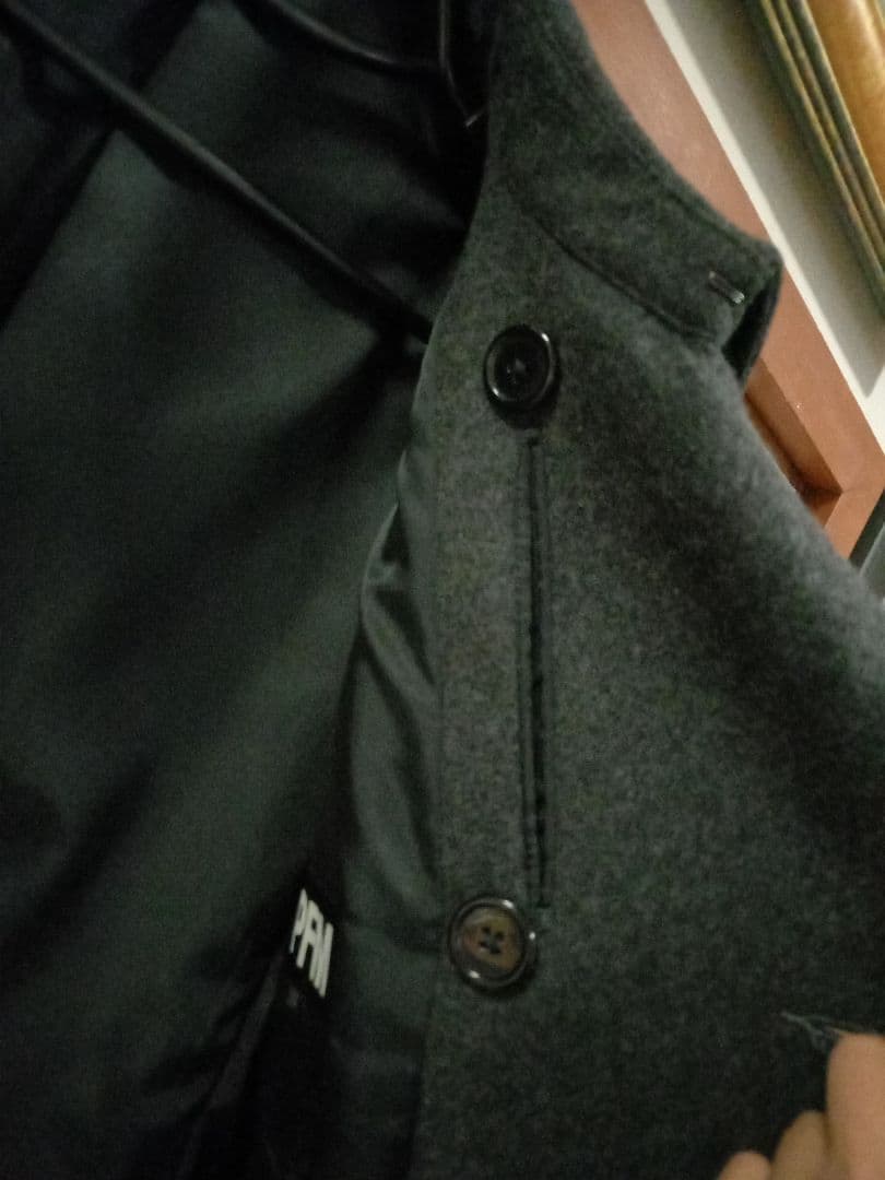 PPFM ダークグレー ダブルブレストジャケット M