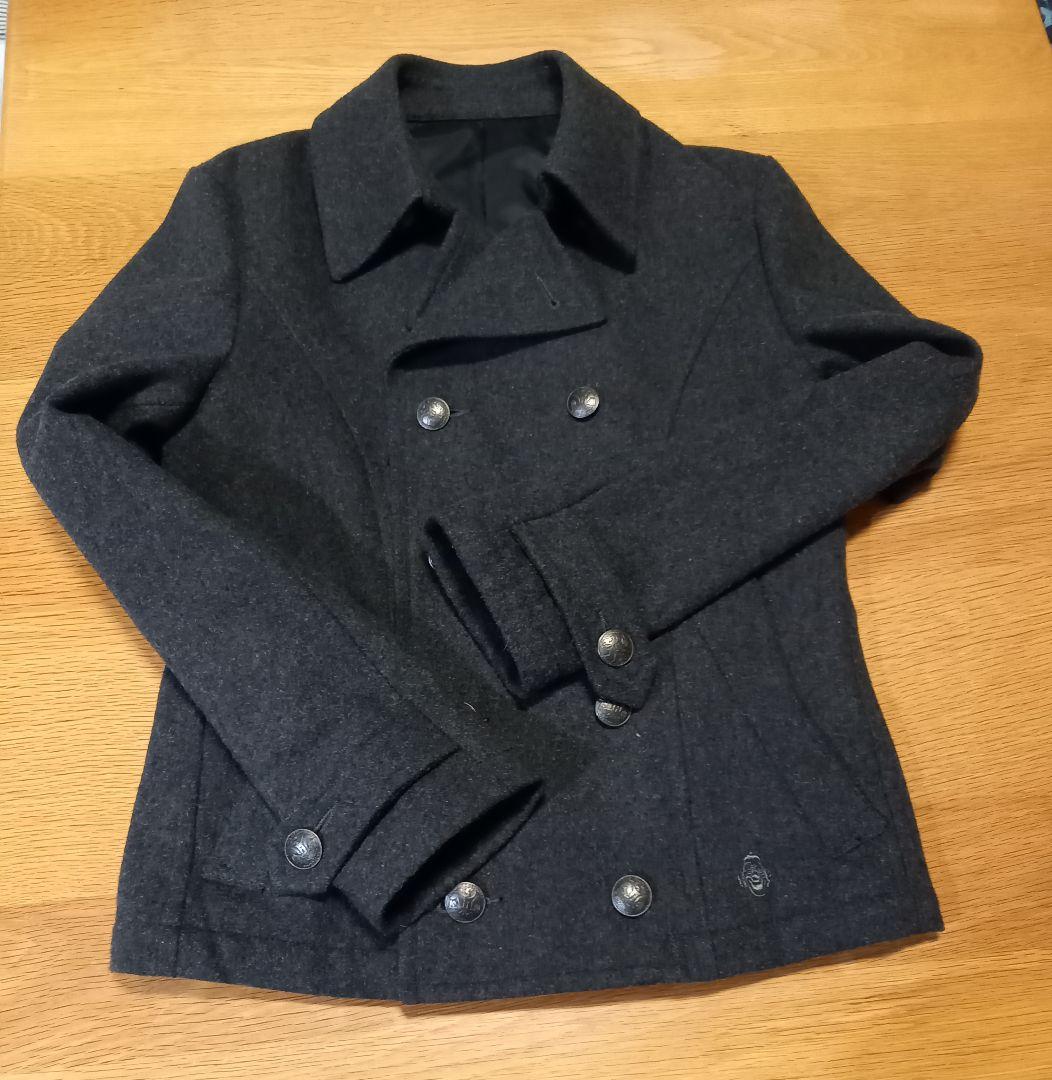 PPFM ダークグレー ダブルブレストジャケット M