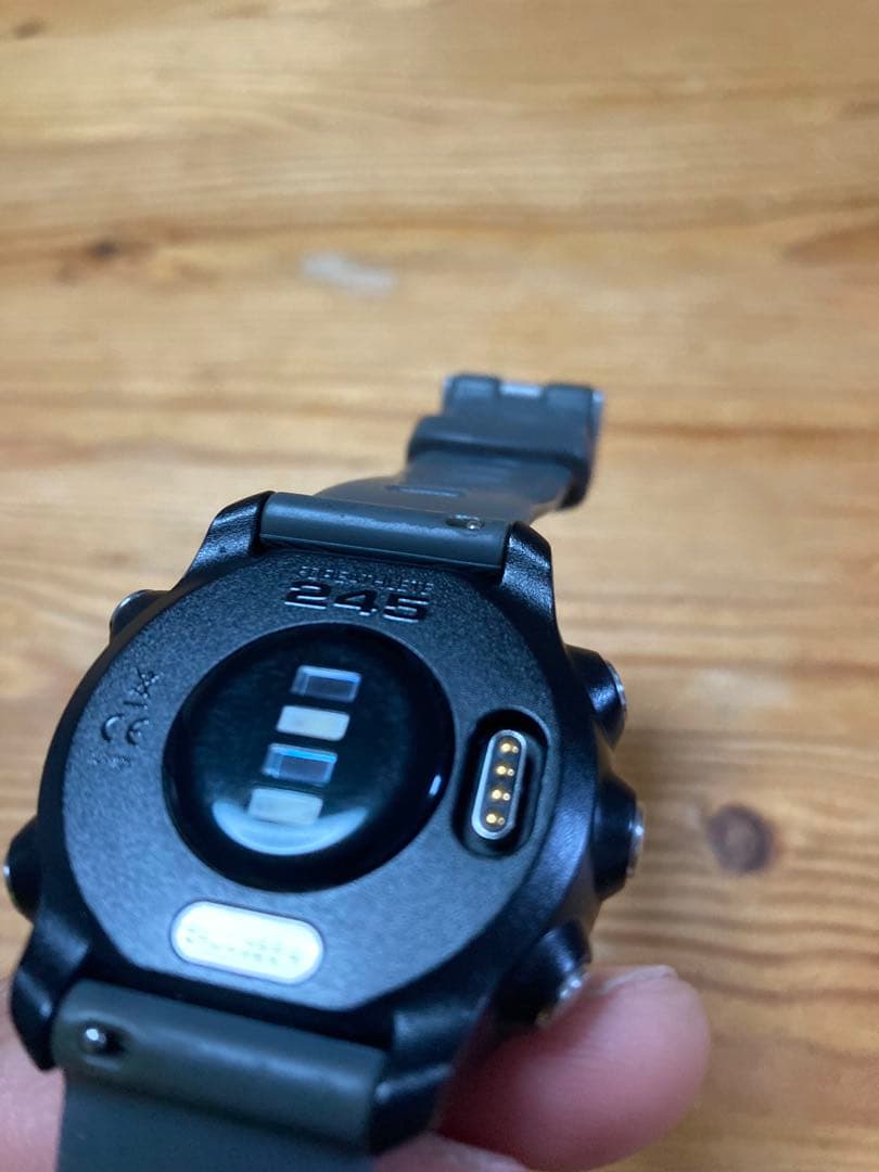 ハイチャン　Garmin ForeAthlete 245 ブラック