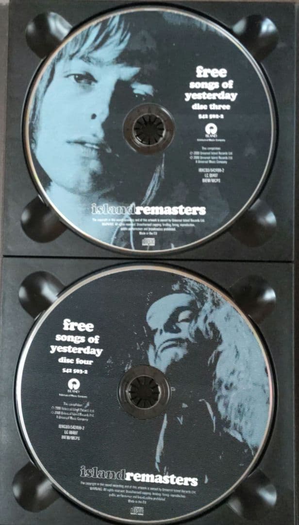 ☕【希少EU盤】FREE Songs of Yesterday 5CDSET
