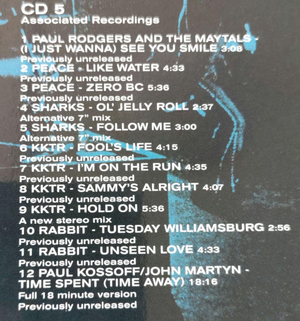 ☕【希少EU盤】FREE Songs of Yesterday 5CDSET