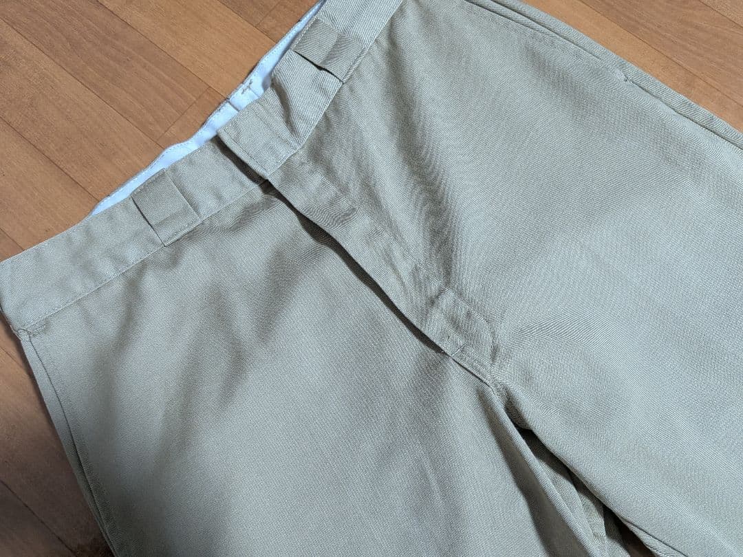 Dickies 70s アルミTALON チビタグ USA製 カーキ ベージュ