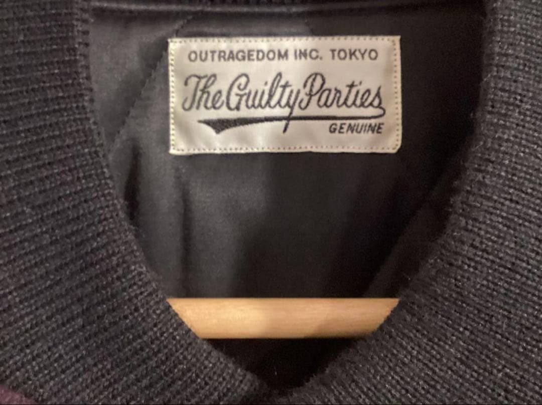 希少 ワコマリア WACKOMARIA スタジャン ブルゾン MA-1 ダウン