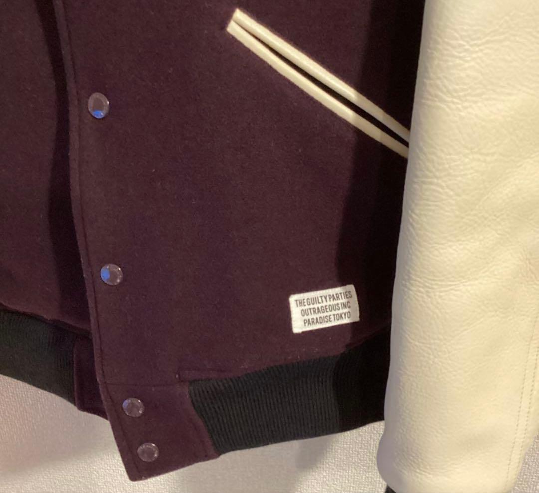 希少 ワコマリア WACKOMARIA スタジャン ブルゾン MA-1 ダウン