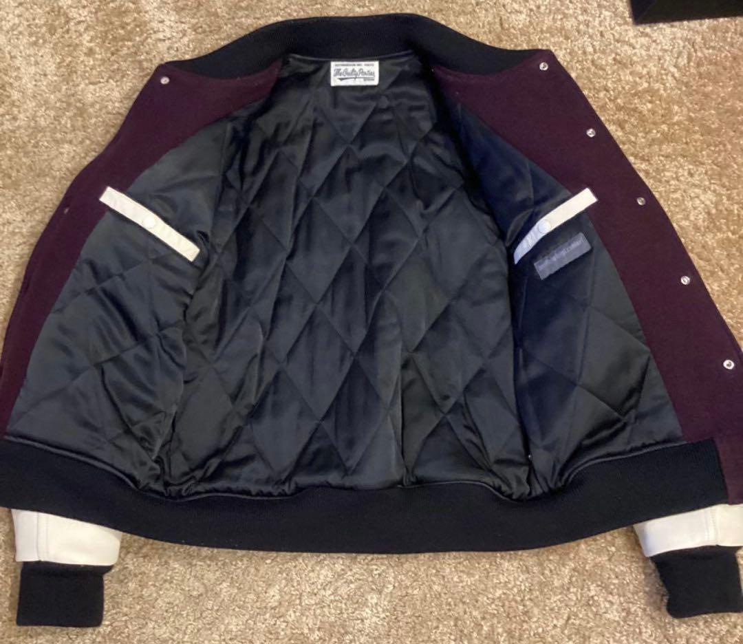 希少 ワコマリア WACKOMARIA スタジャン ブルゾン MA-1 ダウン