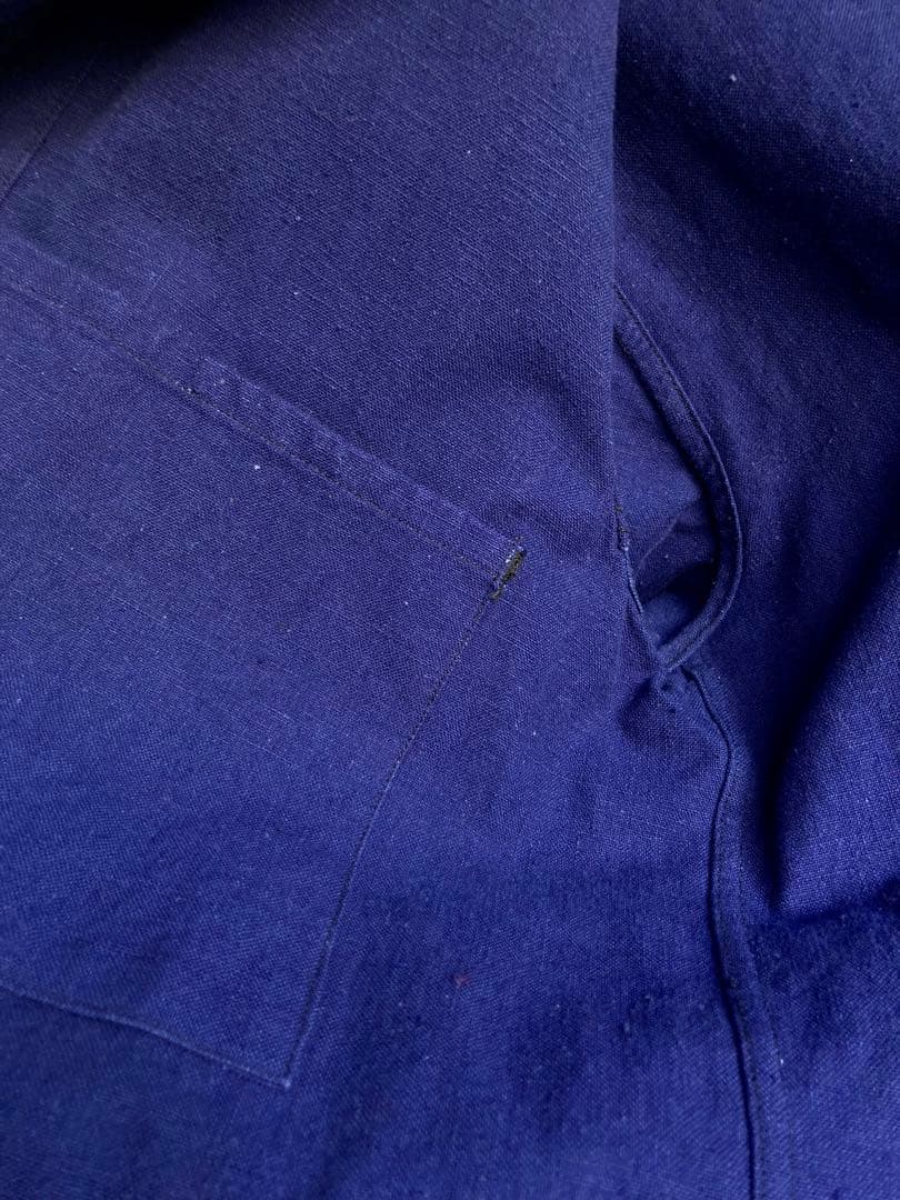 ジャケット・アウター 40s French Vintage Indigo Metis Work JKT