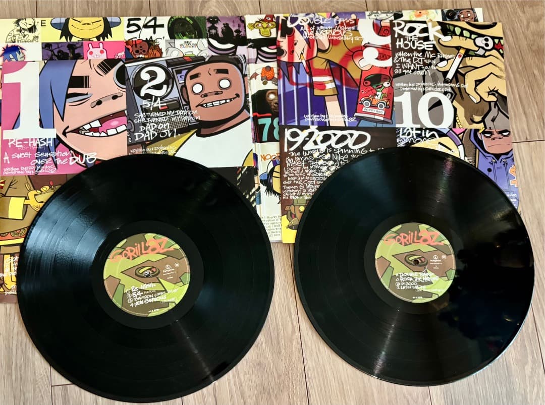 Gorillaz デビューアルバム　レコード